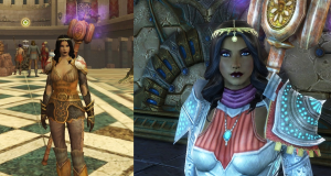 Defiant Cleric Before and After